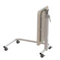 Senge-/læsebord med plastbordplade 69,5 x 47 x 78-120 cm, nedfældig
