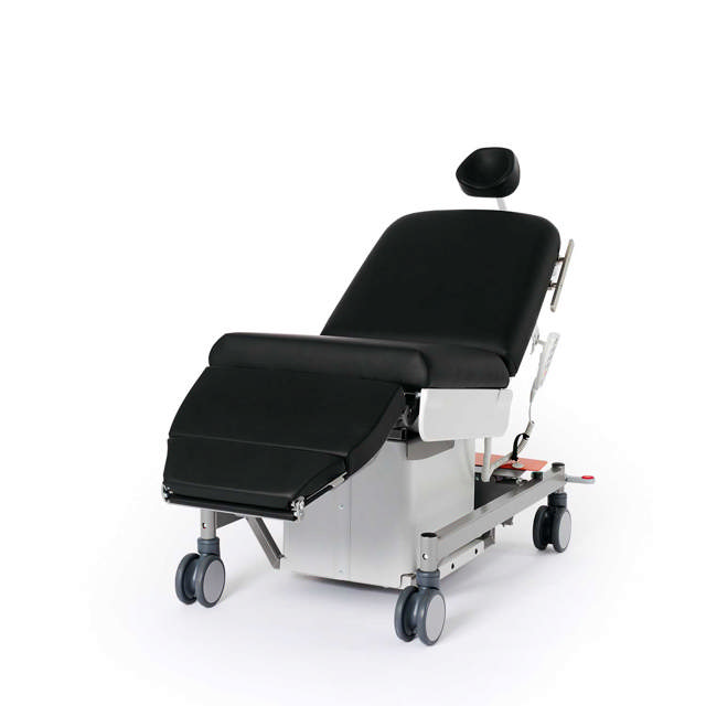 MultiLine Next AC+, leje/stol til ambulant behandling, m/4 motorer og vario nakkestøtte, uden armstøtter