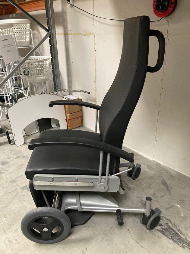 Greiner Carryline mobil hv,  hydraulisk højdejustering, manuel ryg