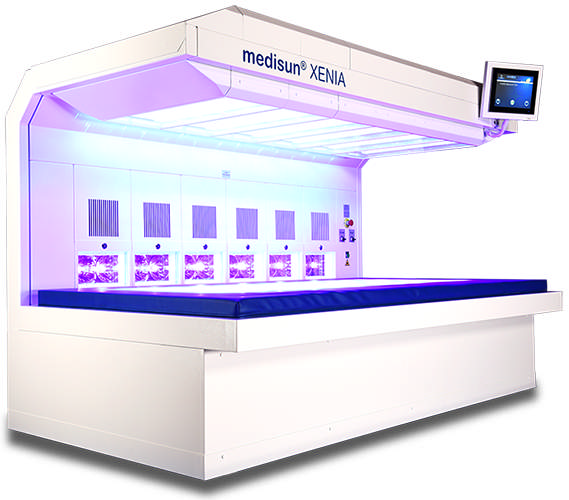 medisun® XENIA UVA-1 lysbehandlingsudstyr