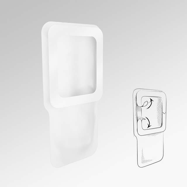Badepose, EXIT-POCKET® WP,  stor, rektangulær åbning, 50 stk/ks