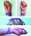 Medow IV bracelet bånd, lilla, rulle, 10 m./pk.