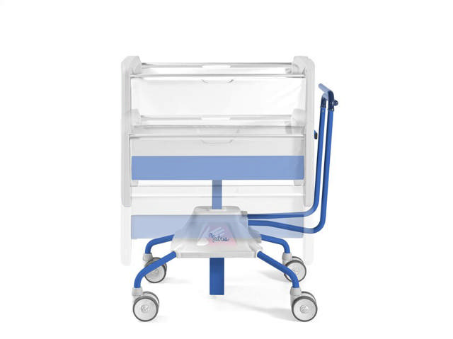 Matris vugge/krybbe (neonatal), med nedfældige sider