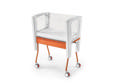 Matris vugge/krybbe, fast højde 82x57x104 cm (L/B/H), ORANGE