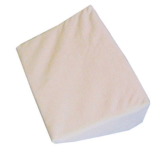 Hoftestøttekile m/vandtæt frottébetræk 40x25x9/1 cm (L/B/H)