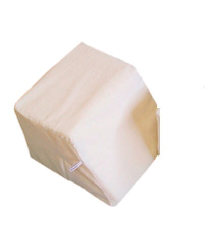 Rygstøttekile m/vandtæt frottébetræk 30x32/20x24 cm (L/B/H), 90gr