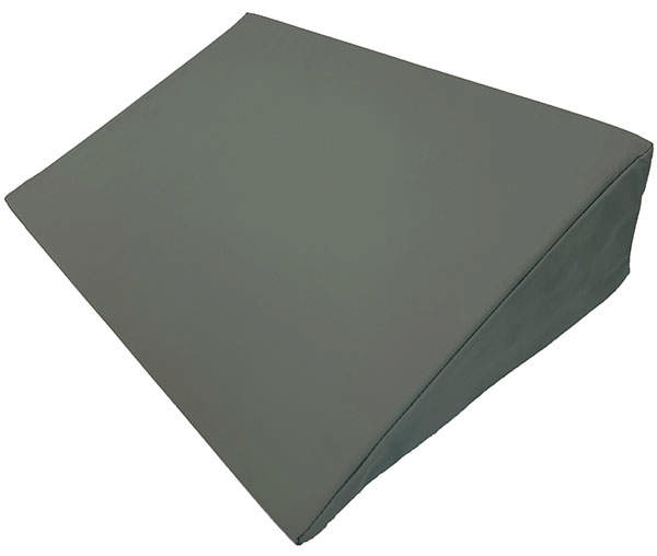 Knæpude m/grå inkontinensbetræk 60x40x15/1 cm (L/B/H)