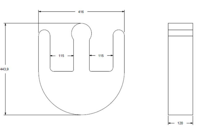 Posturò Save lejringspude str. S, 20-60 kg, limegrøn (016043)