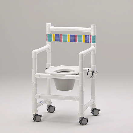 RCN bade-/toiletstol SCC250KB sam.klap., stofryg, toiletsæde