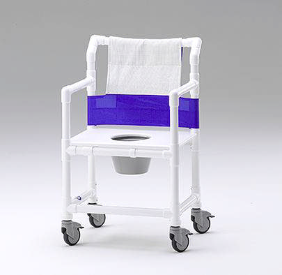RCN bade-/toiletstol SCC250XL stofryg, XXL, plastsæde 54cm