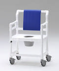 RCN bade-/toiletstol SCC250OS DSASAOSPR, XXL, plastsæde 56 cm