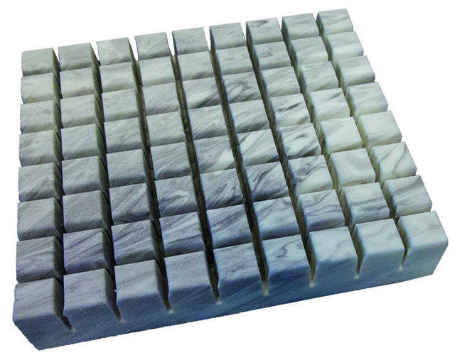 Decu-Dan siddepude, hård,  belastning: 80-100 kg, 40 x 45 x 8 cm