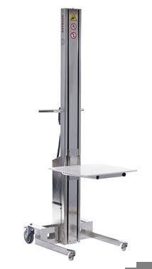 Inox 90 rustfri løftevogn