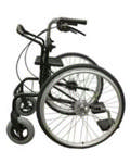 SEPPO, WHEELLATOR® rollator/kørestol i ét, sort