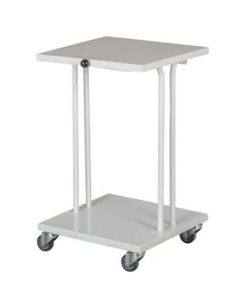 Affaldsstativ m/låg enkelt, 1x40 ltr.