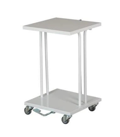 Affaldsstativ m/låg og pedal enkelt, 1x40 ltr.