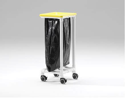 RCN-Affaldsstativ MS 120 R FP m/fodpedal, m/4 hjul
