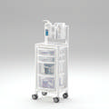 Bordvogn model KTW 100 HS 122x41x38,5 cm (H/B/D), m/dispenser