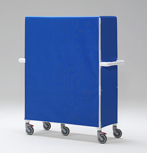 Tøjsorteringsvogn WB 312, RCN med garderobestang og 12 beholdere