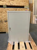 Special skab til PC, 2 udtrækshylder hul kabel, 900x600x500 mm (H/B/D)