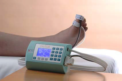 SysToe blodtryksmåler inkl. modul Komplet kasse med sensor, cuffs, slanger