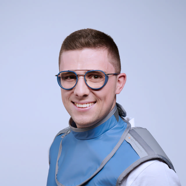 Blyglasbrille/røntgenbeskyttelsesbrille  Model: MAVIG BR323