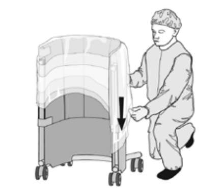 Sterile overtræk, 20 stk.,  til MAVIG Mobil strålingsskærm