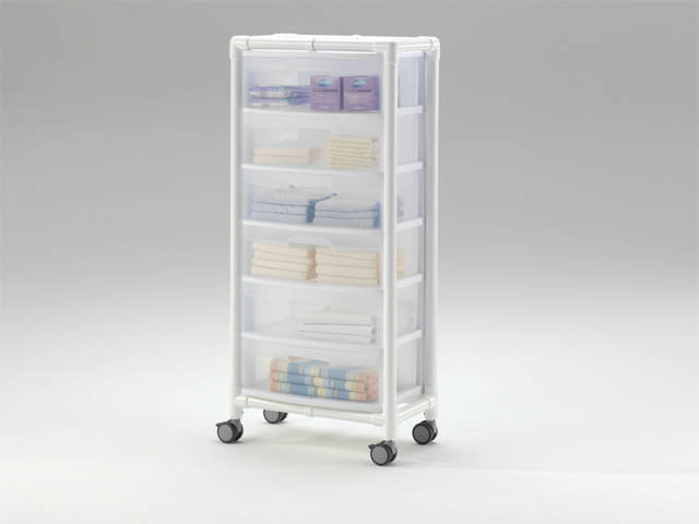 MR Skuffevogn, m/6 skuffer 70x41x145,5 cm, (LTW200MRT)