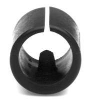 Glidesko m/tap, runde rør 16-18mm, tap 5,5mm, gldl. 20mm