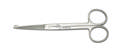 Sygeplejesaks, rustfri 14 cm, m/dup