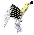 Multijustérbar stolevogn 62 x 42 x 127,5 cm (L/B/H)