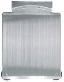 Skovl nr. 7, 400x350 mm (D/B), m/støttefødder til Expresso stabelvogn/sækkevogn