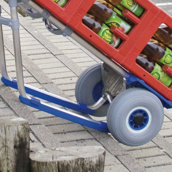 Glideskinne, blå til Expresso stabelvogn/sækkevogn