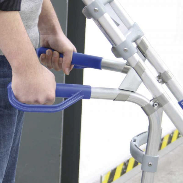 Sikkerhedshåndtag til Expresso stabelvogn/sækkevogn