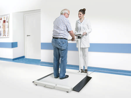Kørestols-/platformsvægt, Kern belast. 300 kg/100 gr, m/verificering