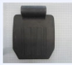 Fodstøtte (reservedel - Ø22 mm rør) til Kern stolevægte