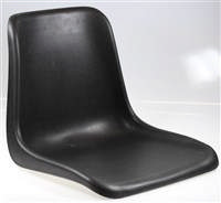 Sæde, sort, 39x36 cm til Kern stolevægte