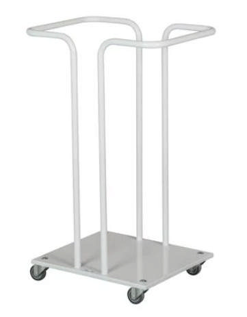 Affaldsstativ m/bøjle enkelt, 1x110 ltr.