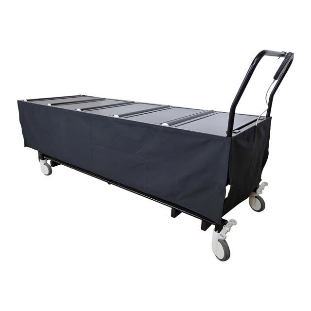 Katafalk transportvogn Størrelse: 2080x700 mm, Starthøjde: 500 mm